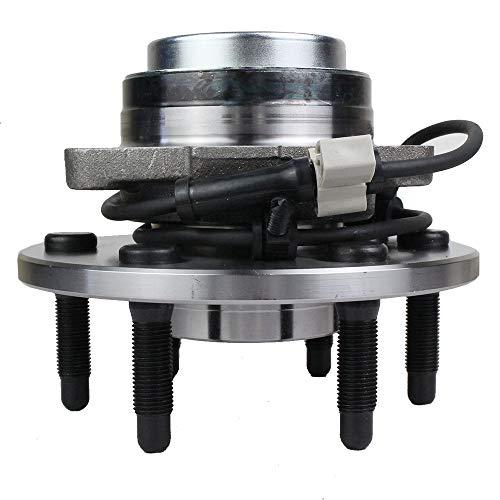 515054 Wheel Hub and Bearing Assembly Front fit for 2WD Chevy Tahoe Silverado 1500 Suburban Avalanche Express, GMC Yukon XL 1500 Sierra Savana, Cadillac Escalade 6 Lug w/ABS - VXB Ball Bearings