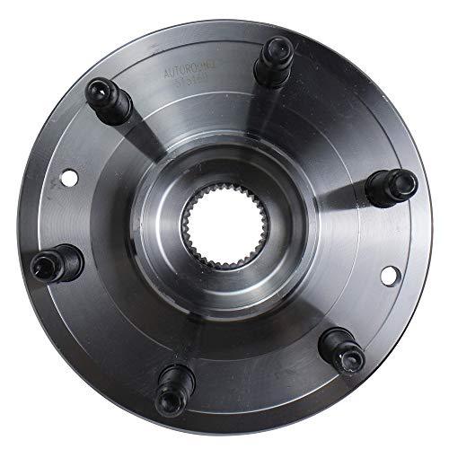 515160 Front Wheel Hub and Bearing Assembly Compatible with 4x4 15-19 Chevy Tahoe Suburban, GMC Yukon (XL)/14-18 Silverado/Sierra 1500, 15-18 Cadillac Escalade (ESV)/ 17-19 XTS 4WD 6 Lug - VXB Ball Bearings