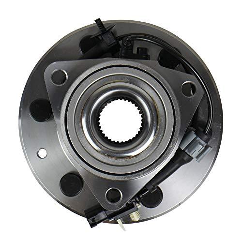 515160 Front Wheel Hub and Bearing Assembly Compatible with 4x4 15-19 Chevy Tahoe Suburban, GMC Yukon (XL)/14-18 Silverado/Sierra 1500, 15-18 Cadillac Escalade (ESV)/ 17-19 XTS 4WD 6 Lug - VXB Ball Bearings