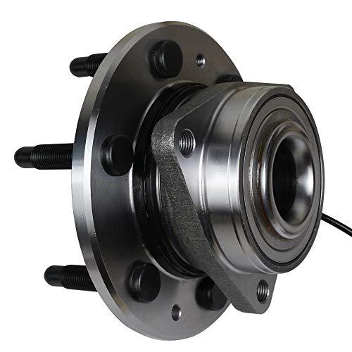 515160 Front Wheel Hub and Bearing Assembly Compatible with 4x4 15-19 Chevy Tahoe Suburban, GMC Yukon (XL)/14-18 Silverado/Sierra 1500, 15-18 Cadillac Escalade (ESV)/ 17-19 XTS 4WD 6 Lug - VXB Ball Bearings