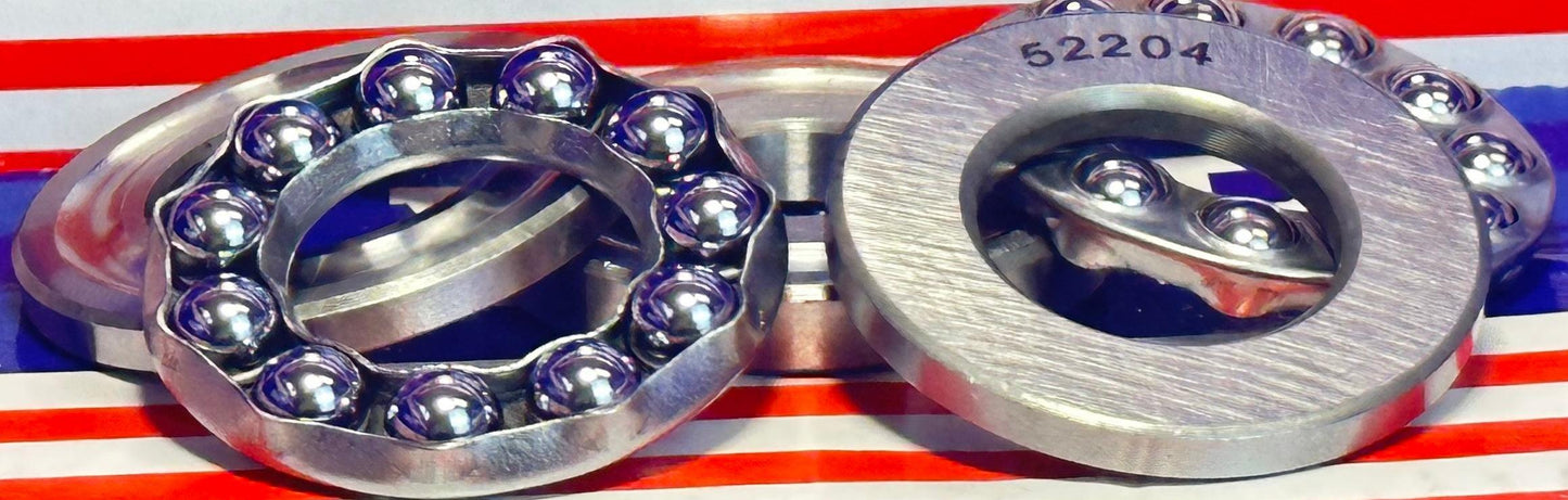 52204 Double-Direction Thrust Bearing 20x40x26 - VXB Ball Bearings