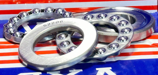 52206 Double-Direction Thrust Bearing 25x52x29 - VXB Ball Bearings