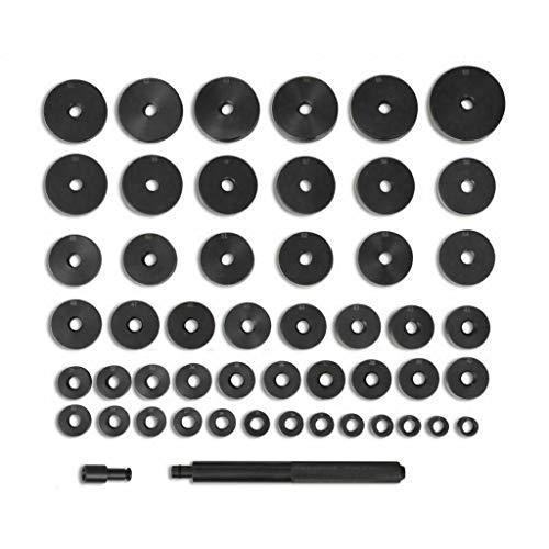 52pcs Bush Bushing Bearing Seal Driver Disc Tool Set 3/4" up to 2-15/16" inch - VXB Ball Bearings