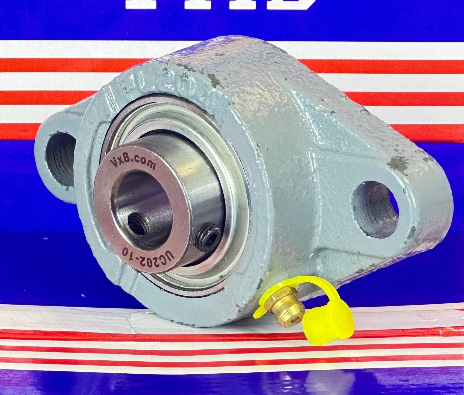 5/8 Bearing UCFL202-10 + 2 Bolts Flanged Housing Mounted Bearings - VXB Ball Bearings