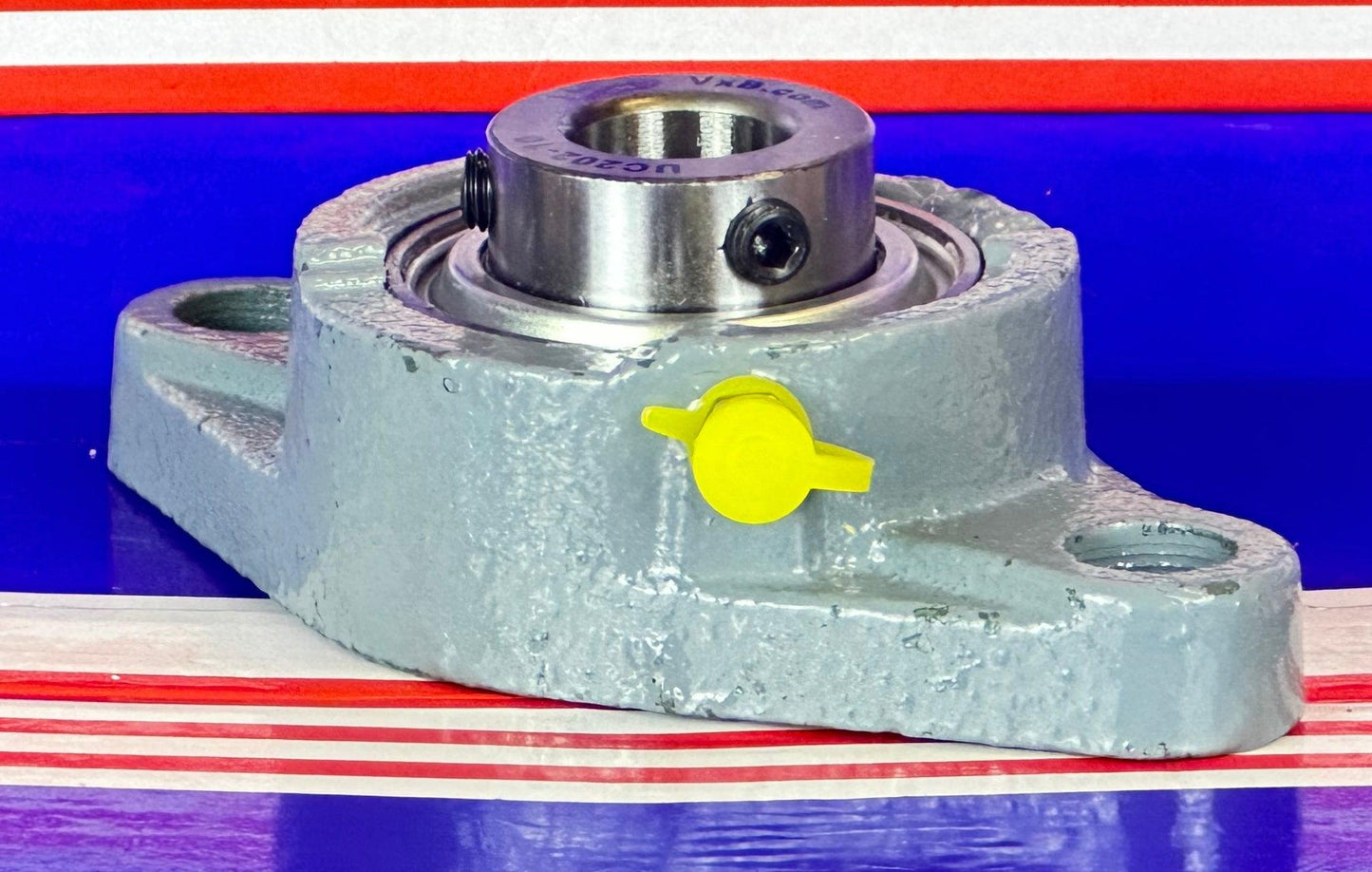 5/8 Bearing UCFL202-10 + 2 Bolts Flanged Housing Mounted Bearings - VXB Ball Bearings