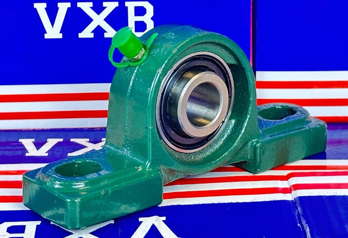 5/8 Bearing UCP202-10 + Pillow Block Cast Housing Mounted Bearings - VXB Ball Bearings