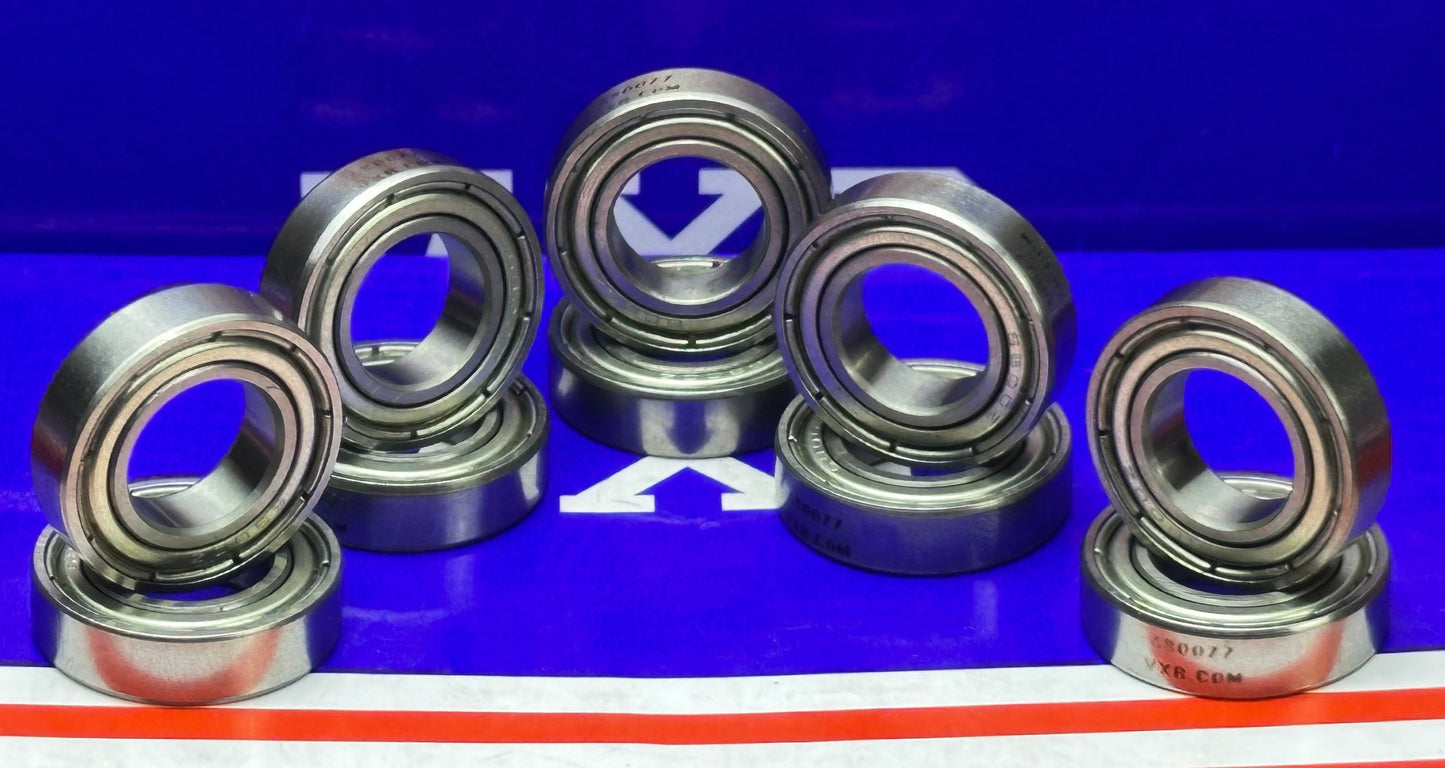 6800ZZ 10x19x5 Shielded 10mm Bore Bearing Pack of 10