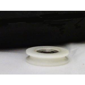 5mm Bore Bearing with 17mm Round Nylon Pulley U Groove Track Roller Bearing 5x17x6mm - VXB Ball Bearings