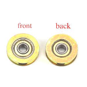 6.4mm Bore Bearing with 38mm Steel Wire Rope Cable Track Pulley 6.4x38x8.3mm - VXB Ball Bearings