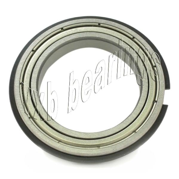 6003ZZNR Shielded Bearing with snap ring groove + a snap ring 17x35x10 - VXB Ball Bearings
