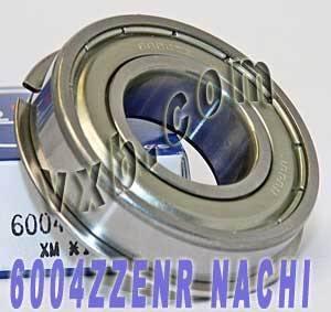 6004ZZENR Nachi Bearing Shielded C3 Snap Ring Japan 20x42x12 Bearings - VXB Ball Bearings