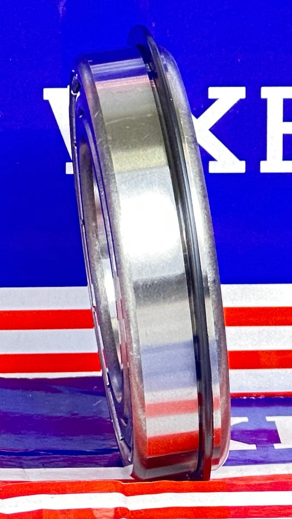 6008ZZNR Shielded Bearing with snap ring groove + a snap ring 40x68x15 - VXB Ball Bearings