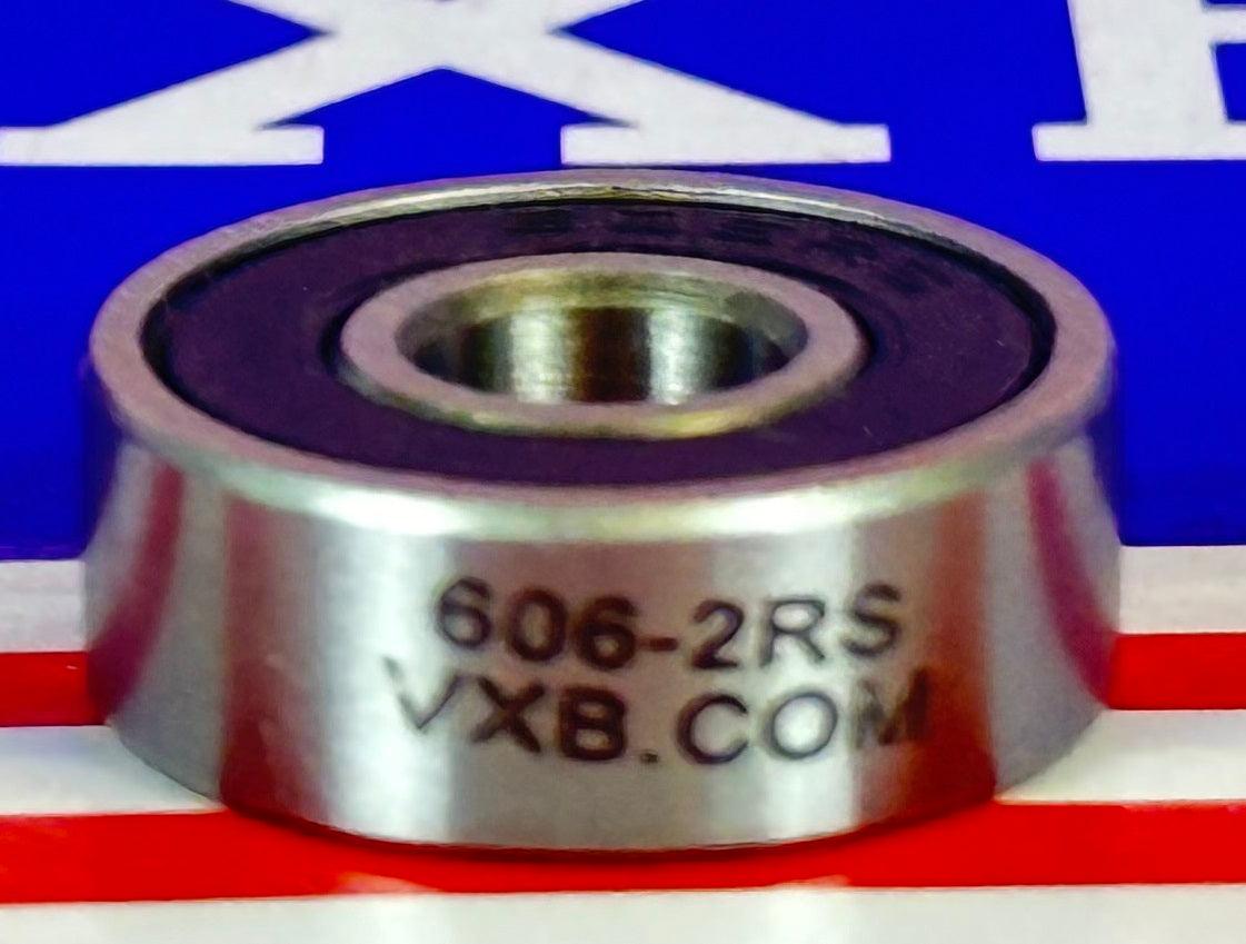 606-2RS Bearing 6x17x6 Sealed Miniature - VXB Ball Bearings