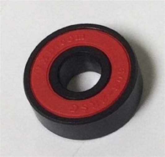 608B-2RS Sealed Ball Bearing with Nylon Cage and Red Rubber Seals 8x22x7mm - VXB Ball Bearings