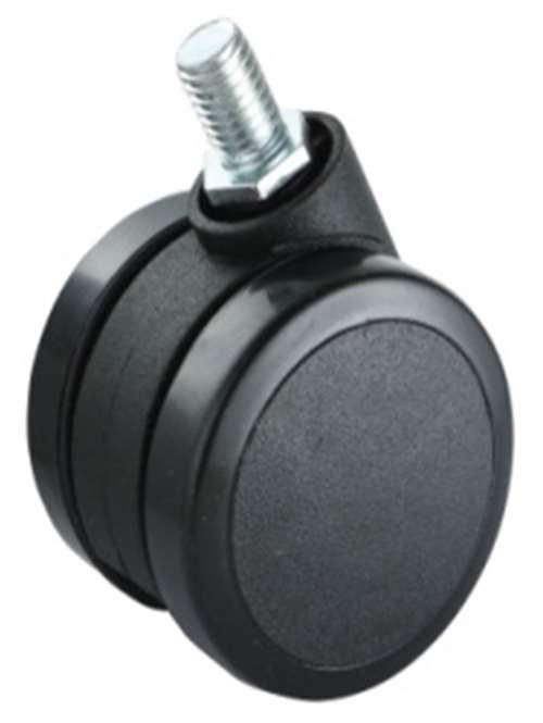 60mm Caster Wheel 77 pounds Swivel Nylon and Polyvinyl Chloride - VXB Ball Bearings