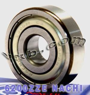 6200ZZE Nachi Bearing Shielded C3 Japan 10x30x9 - VXB Ball Bearings