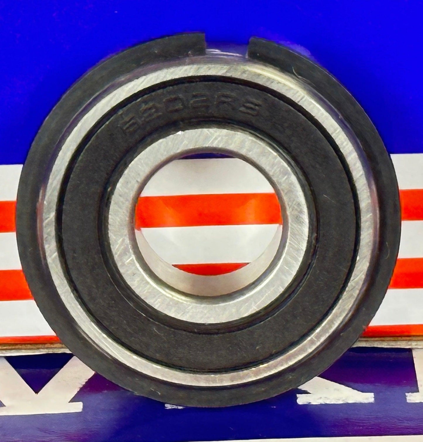 6202-2RSNR Sealed Bearing with Snap Ring 15x35x11 - VXB Ball Bearings