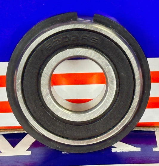 6202-2RSNR Sealed Bearing with Snap Ring 15x35x11 - VXB Ball Bearings