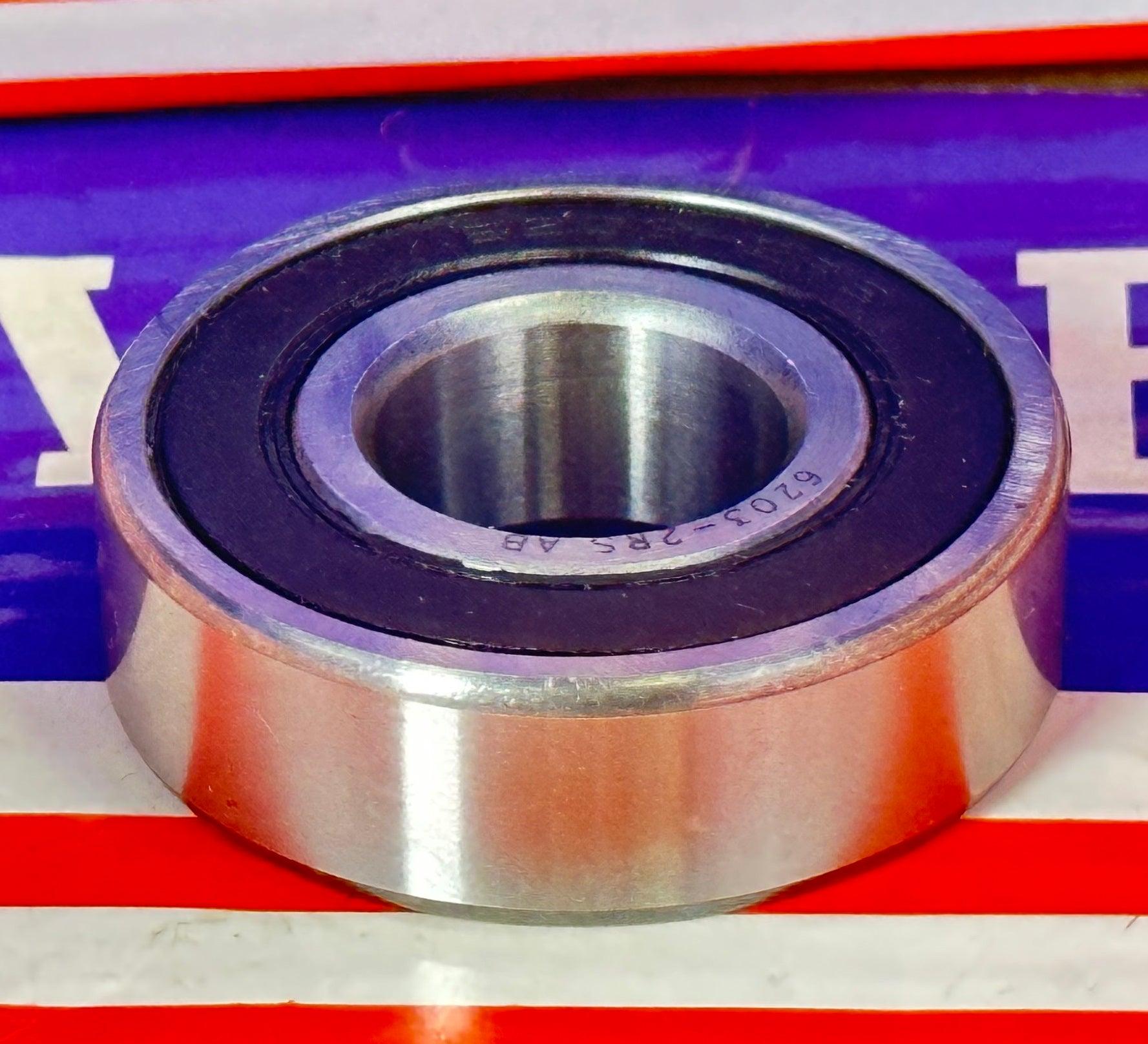 6203-2RS AB Bearing 17x40x12 Sealed - VXB Ball Bearings