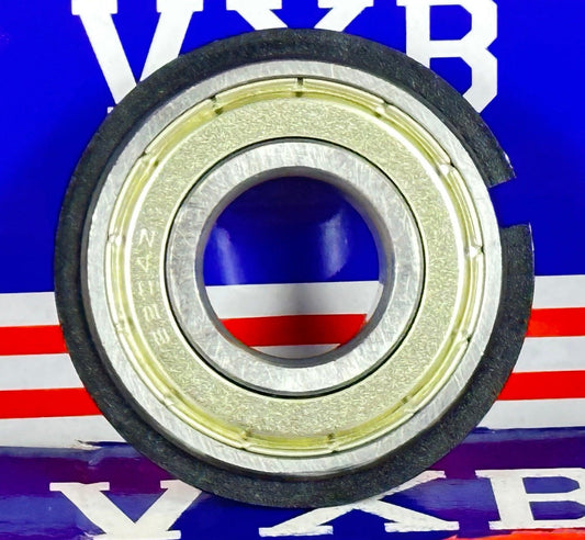 6204ZZNR Shielded Bearing with snap ring groove + a snap ring 20x47x14 - VXB Ball Bearings