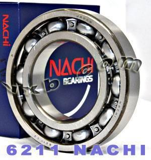 6211 Nachi Bearing Open C3 Japan 55x100x21 - VXB Ball Bearings