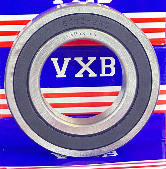6212-2RS Radial Ball Bearing Bore Dia. 60mm OD 110mm Width 22mm - VXB Ball Bearings