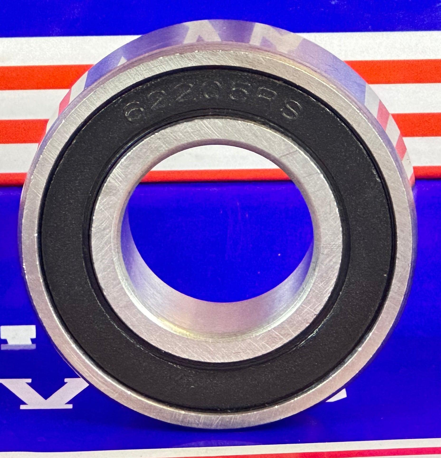 62205-2RS1 Radial Ball Bearing Double Sealed Bore Dia. 25mm OD 52mm Width 18mm - VXB Ball Bearings