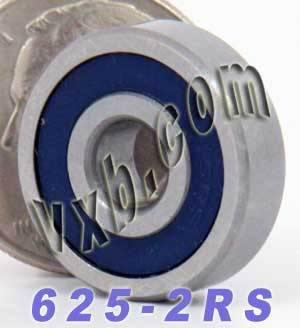 625-2RS Bearing 5x16x5 Sealed Miniature - VXB Ball Bearings