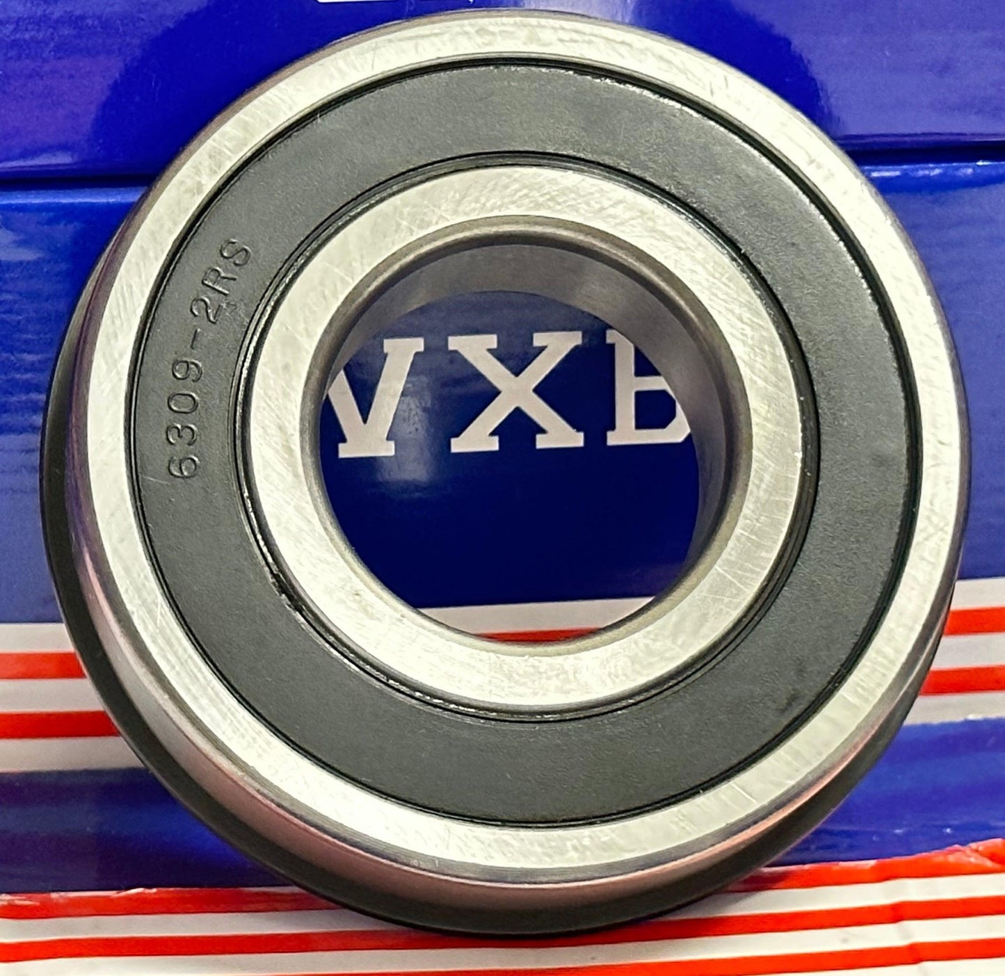 6309-2RSNR Sealed Bearing 45x100x25 with Snap Ring - VXB Ball Bearings