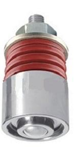 66 lbs External Ball Downward Facing Spring Shock Loading Transfer Unit Caster - VXB Ball Bearings