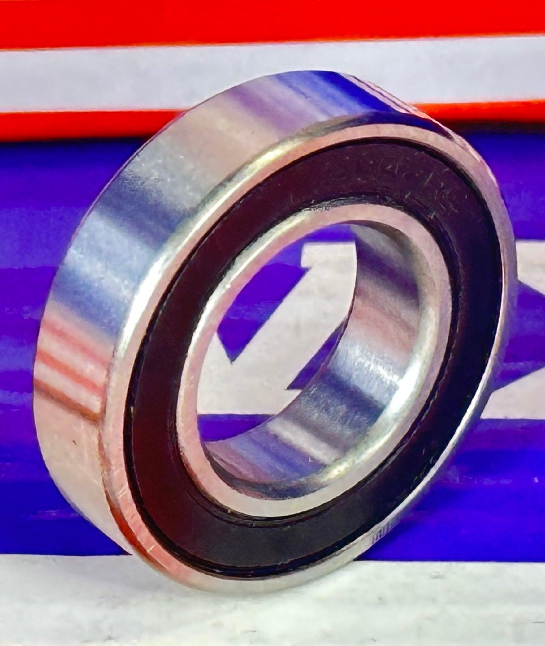6902-2RS Bearing 15x28x7 Si3N4 Ceramic:Stainless Steel:Sealed:ABEC-3 - VXB Ball Bearings
