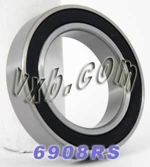 6908RS Bearing 40x62x12 Sealed - VXB Ball Bearings
