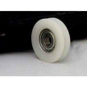 6mm Bore Bearing with 21mm Round Nylon Pulley U Groove Track Roller Bearing 6x21x7mm - VXB Ball Bearings