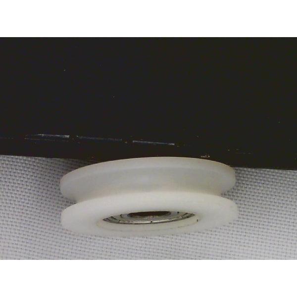 6mm Bore Bearing with 27mm Round Nylon Pulley U Groove Track Roller Bearing 6x27x9mm - VXB Ball Bearings