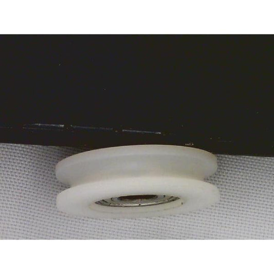 6mm Bore Bearing with 27mm Round Nylon Pulley U Groove Track Roller Bearing 6x27x9mm - VXB Ball Bearings