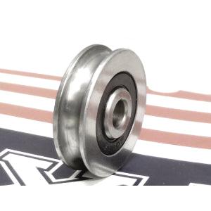 6mm Bore Bearing with 30mm 440C Stainless Steel Pulley U Groove Track Roller Bearing 6x30x8mm - VXB Ball Bearings