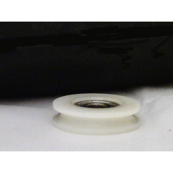 6mm Bore Bearing with 32mm Round Nylon Pulley U Groove Track Roller Bearing 6x32x10mm - VXB Ball Bearings