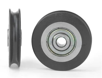 6mm Bore Bearing with 39mm Wire Rope Cable Track Pulley 6x39x8mm - VXB Ball Bearings