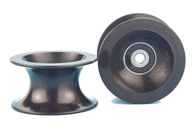 6mm Bore Bearing with 54mm Round Nylon Pulley U Groove Track Roller Bearing 6x54x30mm - VXB Ball Bearings