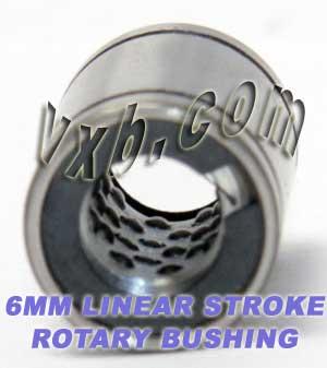 6mm Stroke Rotary Ball Bushing 6x12x20 Linear Motion Bearings - VXB Ball Bearings