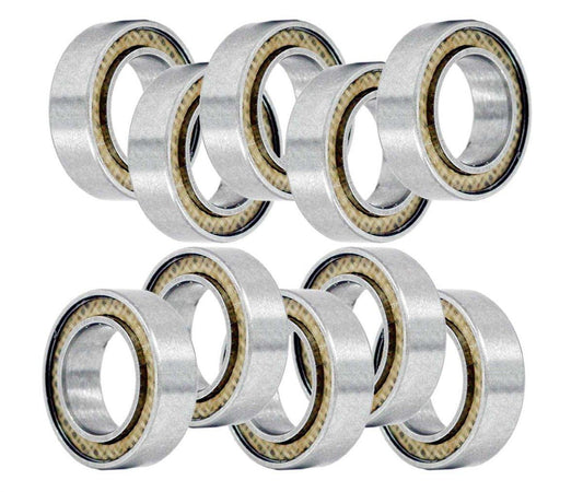 6x12 Sealed 6x12x4 Miniature Bearing Pack of 10 - VXB Ball Bearings