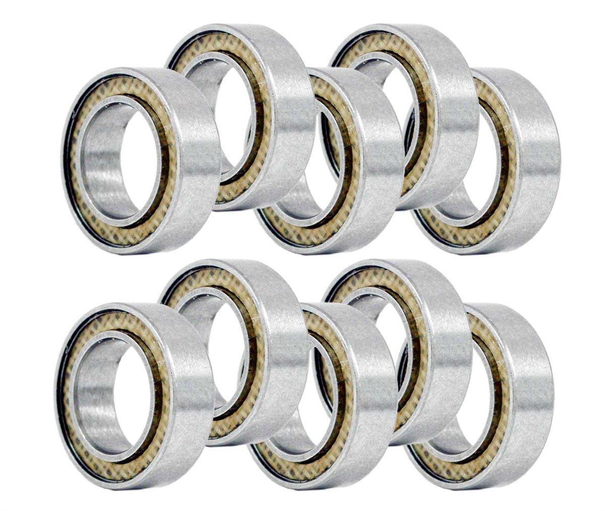 6x12 Sealed 6x12x4 Miniature Bearing Pack of 10 - VXB Ball Bearings