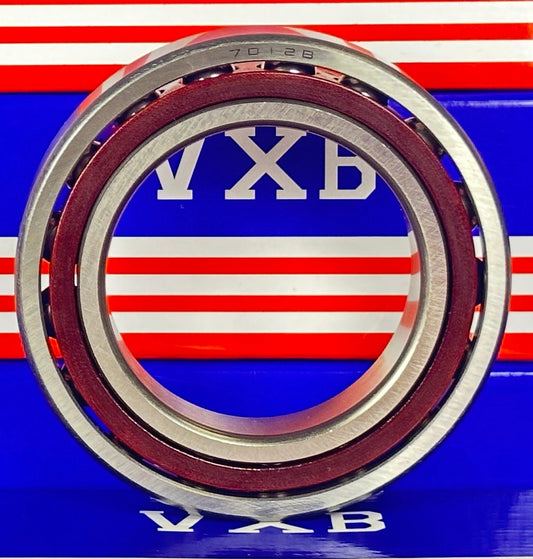 7012B Bearing 60x95x18 Angular Contact - VXB Ball Bearings