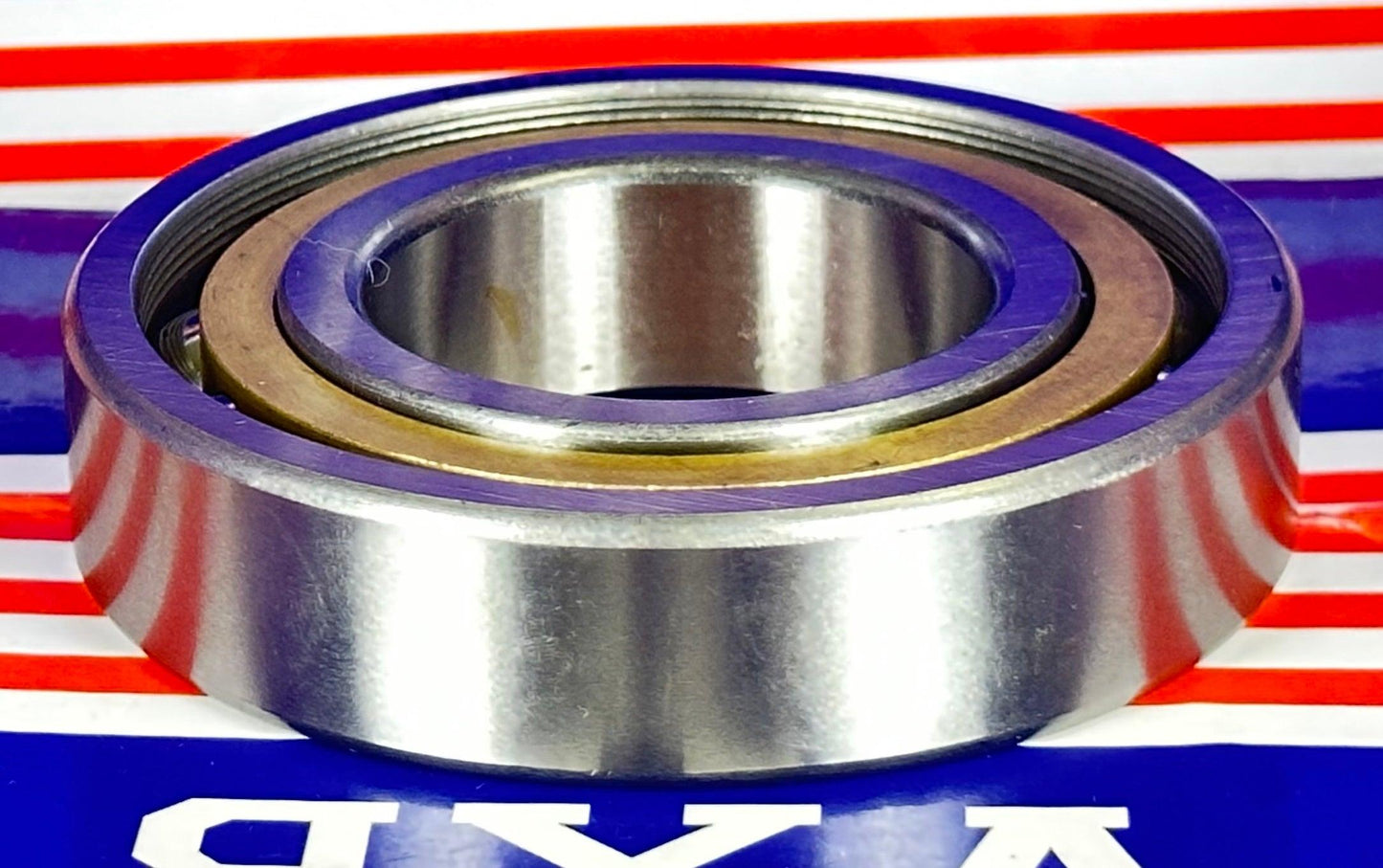 7208ACM Angular Contact bearing Bronze Cage 40x80x18 - VXB Ball Bearings