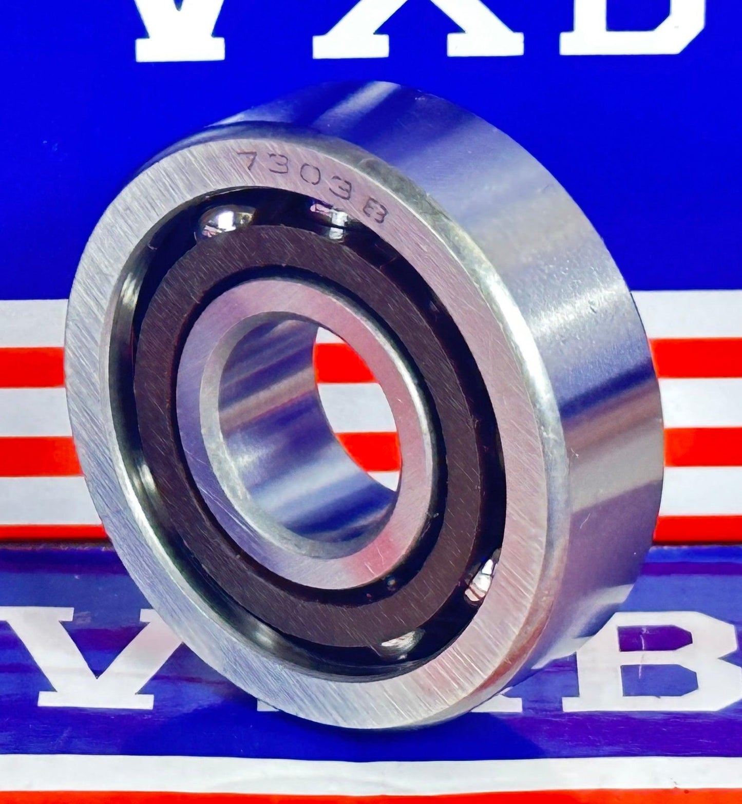 7303B Angular Contact Bearing 17x47x14mm - VXB Ball Bearings