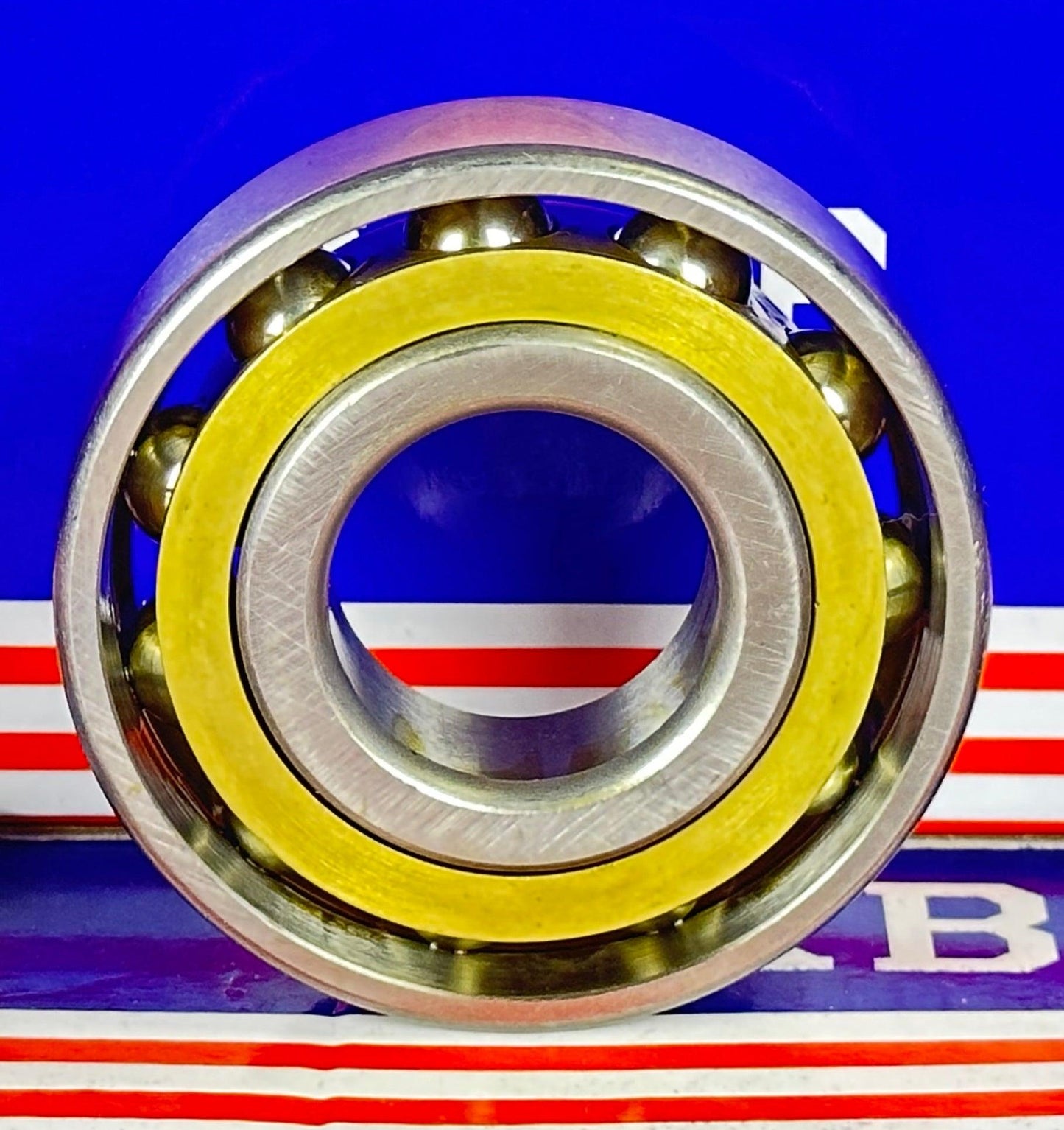7306ACM Angular Contact bearing Bronze Cage 30x72x19 - VXB Ball Bearings