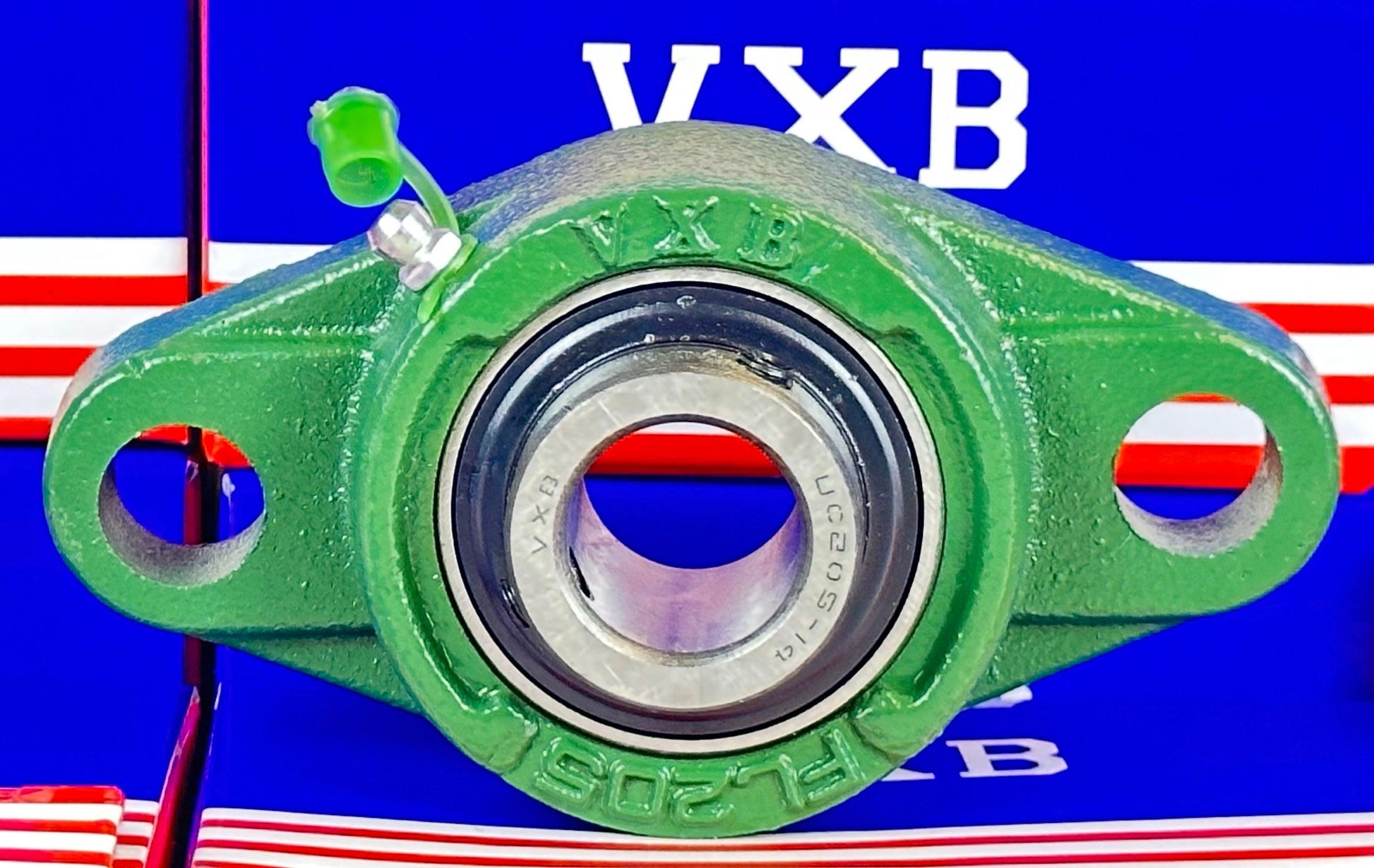 7/8 Bearing UCFL205-14 + 2 Bolts Flanged Housing Mounted Bearings - VXB Ball Bearings