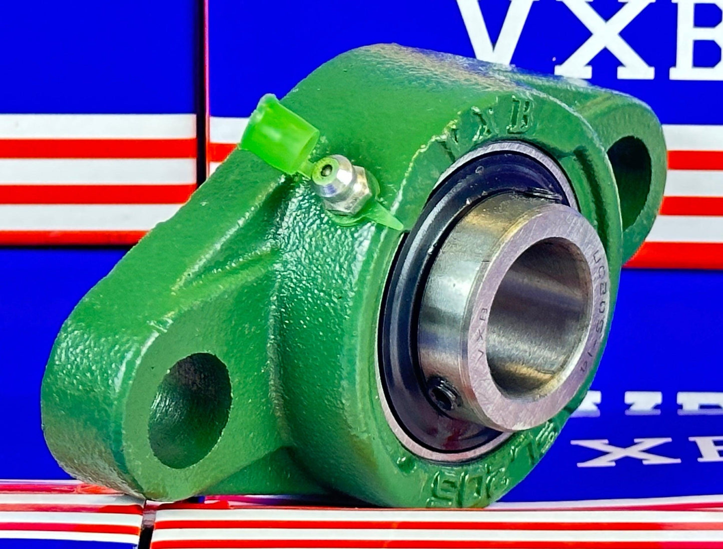 7/8 Bearing UCFL205-14 + 2 Bolts Flanged Housing Mounted Bearings - VXB Ball Bearings