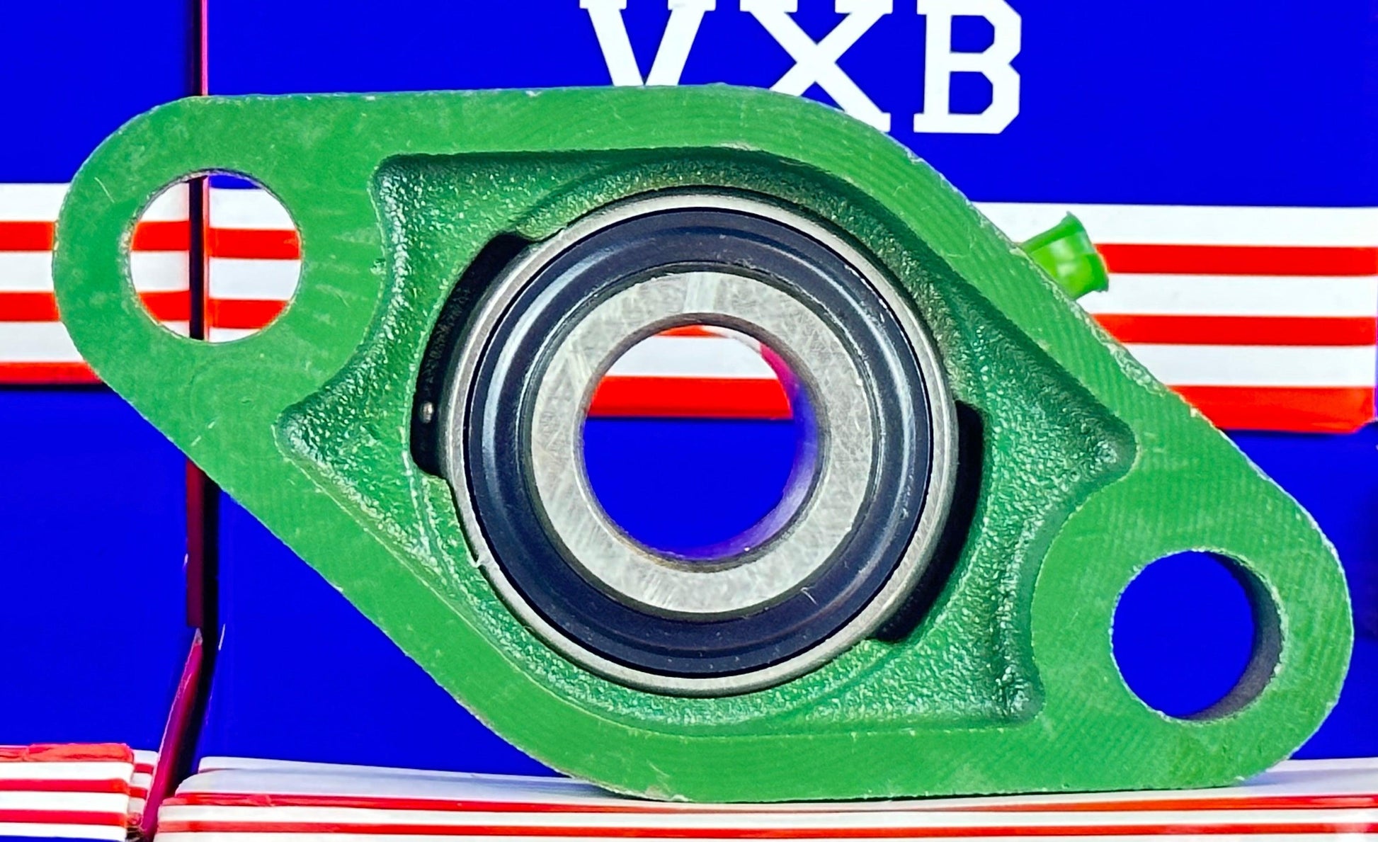 7/8 Bearing UCFL205-14 + 2 Bolts Flanged Housing Mounted Bearings - VXB Ball Bearings