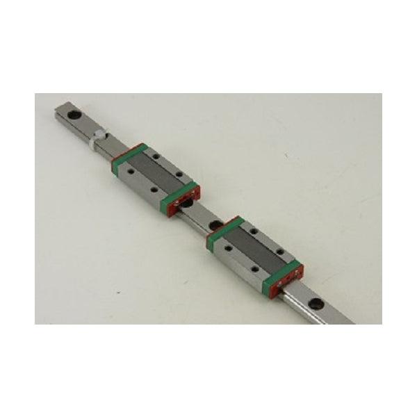 7mm Miniature Square Linear Motion rail with 2 trucks L600mm - VXB Ball Bearings